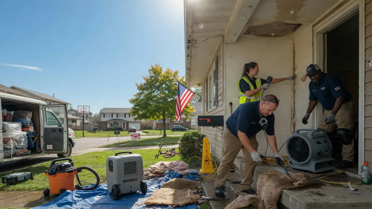 Water Damage Restoration in Idaville, IN near me